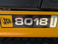 Minigraafmachine, jcb, 8018, 2009 - afbeelding 5 van  28