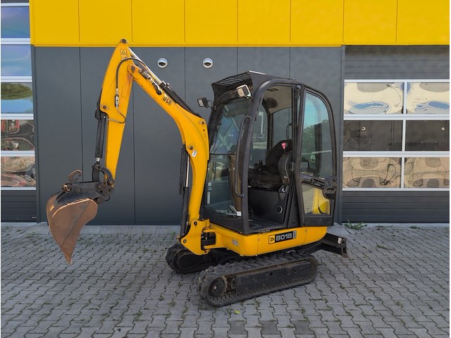 Minigraafmachine, jcb, 8018, 2009 - afbeelding 1 van  28
