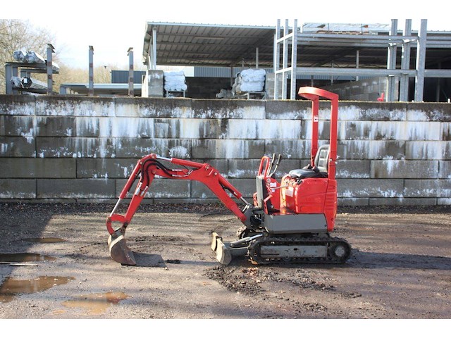 Minigraver bobcat e08 diesel 7.5kw 2017 - afbeelding 1 van  1