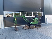 Minigraver hitachi zx10u-2 diesel 9.5kw 2008 - afbeelding 1 van  1