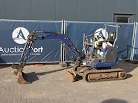 Minigraver ihi 17vxe diesel 9.5kw 2016
