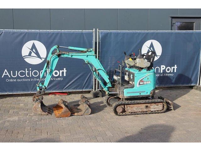 Minigraver kobelco beetle sk 10sr diesel 5.9kw - afbeelding 1 van  1