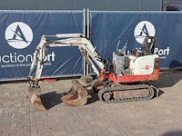 Minigraver takeuchi tb108 diesel 7.1kw 2000