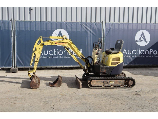 Minigraver yanmar vio10-2a diesel 9.2kw 2006 - afbeelding 1 van  1