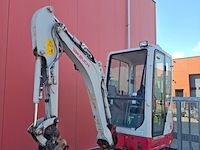 Minikraan, takeuchi, tb216