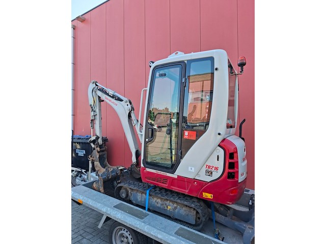 Minikraan, takeuchi, tb216 - afbeelding 6 van  13