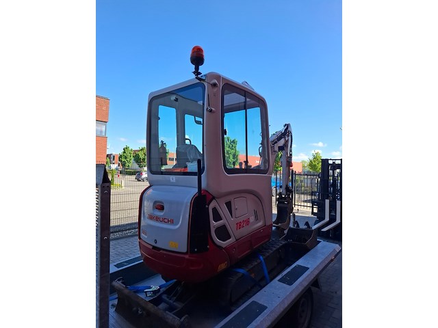 Minikraan, takeuchi, tb216 - afbeelding 8 van  13