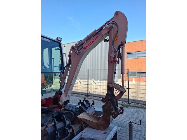 Minikraan, takeuchi, tb216 - afbeelding 10 van  13