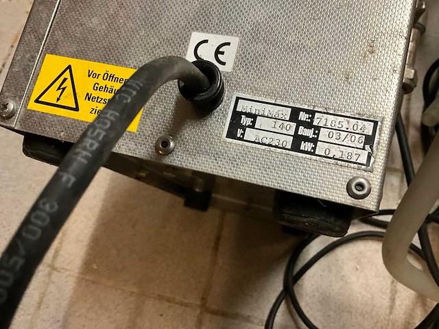 Minimax - 140 - bierleidingen spoel apparaat - afbeelding 5 van  5