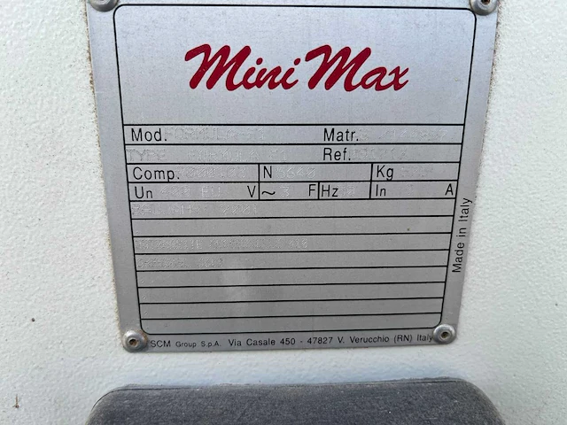 Minimax - formula f1 - planer. vlak en vandikte bank various wood surface treatment - afbeelding 3 van  5