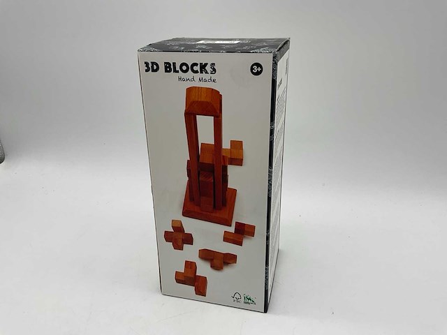 Minimosi 3d puzzel hout (60x) - afbeelding 1 van  5