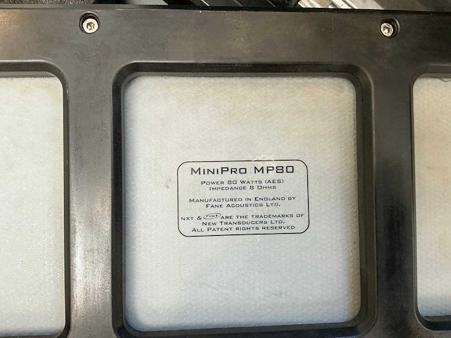 Minipro mp80 flat panel (4x) - afbeelding 3 van  4
