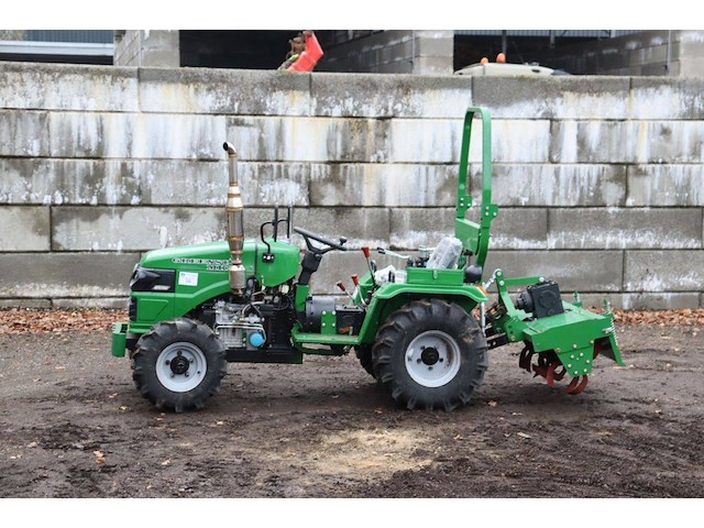 Minitractor greenstar mk20 diesel 20pk 2024 met grondfrees - afbeelding 1 van  1