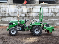 Minitractor greenstar mk20 diesel 20pk 2024 met grondfrees - afbeelding 1 van  1