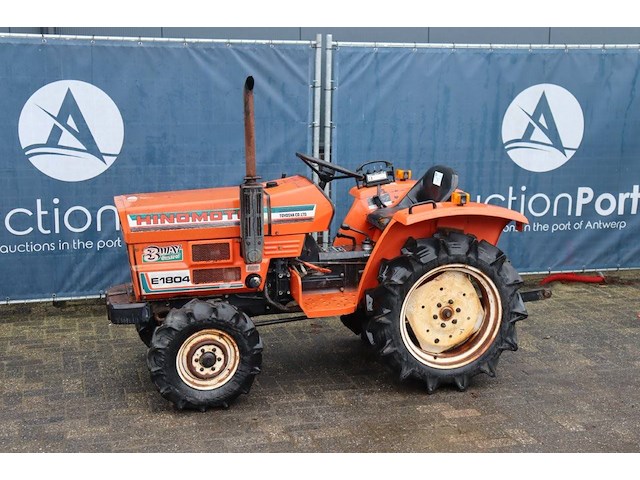 Minitractor hinomoto e1804 diesel 18pk - afbeelding 1 van  1