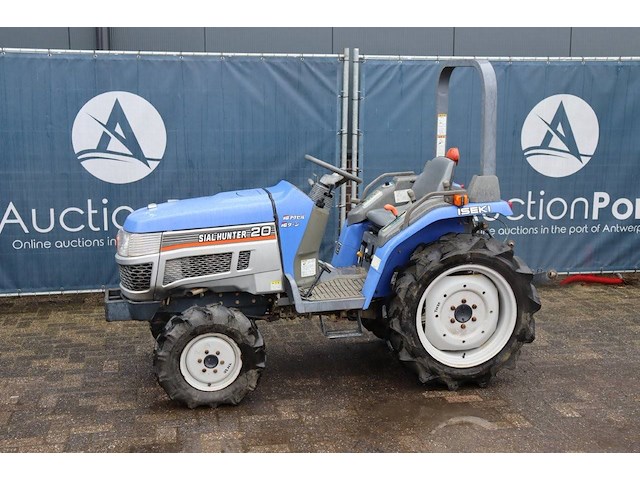 Minitractor iseki sial hunter 20 diesel 23pk - afbeelding 1 van  1