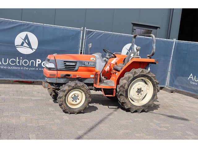 Minitractor kubota gl281 grandel diesel 29pk - afbeelding 1 van  1