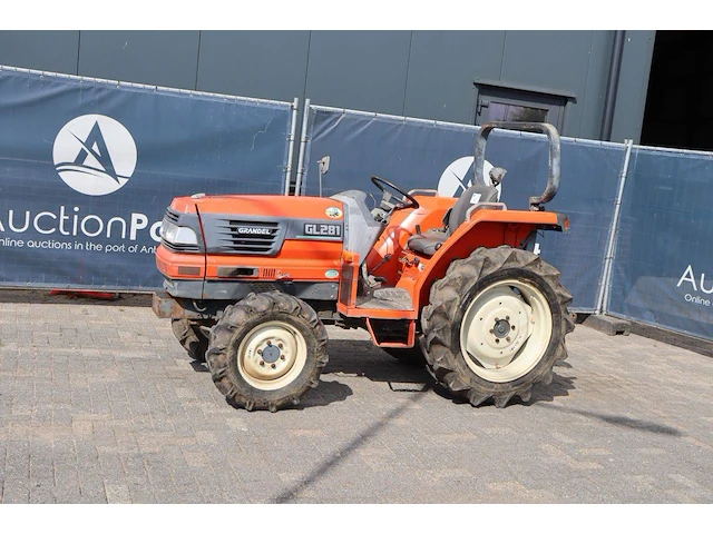 Minitractor kubota gl281 grandel diesel 29pk - afbeelding 1 van  1