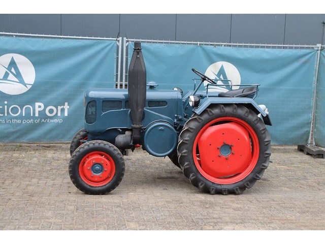 Minitractor lanz bulldog d1616 diesel 16pk 1955 (marge) - afbeelding 1 van  1