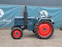 Minitractor lanz bulldog d1616 diesel 16pk 1955 (marge) - afbeelding 1 van  1
