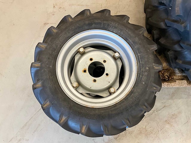 Minitractor wielen set - afbeelding 2 van  2