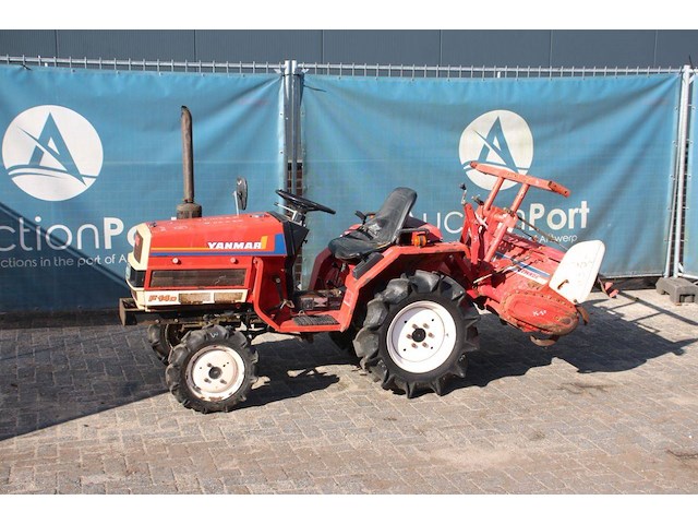 Minitractor yanmar f14d diesel 14pk met grondfrees - afbeelding 1 van  1