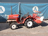 Minitractor yanmar f14d diesel 14pk met grondfrees