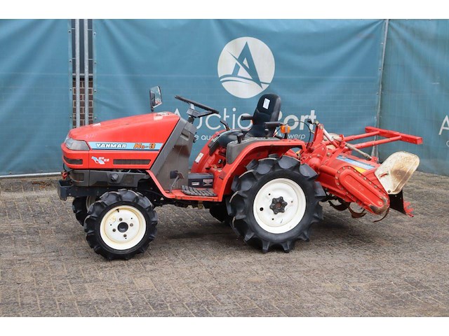 Minitractor yanmar ke-3 diesel 13.5pk met grondfrees - afbeelding 1 van  1