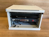 Minkels serverrack met apparatuur - afbeelding 1 van  3