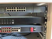 Minkels serverrack met apparatuur - afbeelding 2 van  3