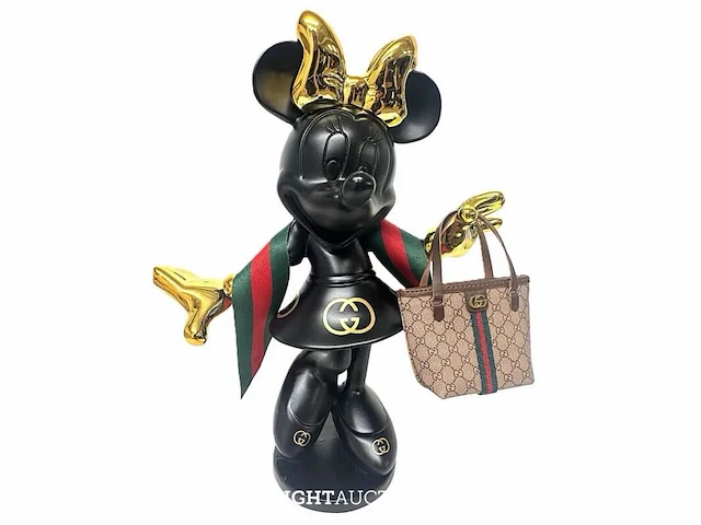 Minnie gucci noir | 3d pop art 2/20 | 20 cm - afbeelding 3 van  7