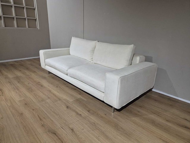 Minotti - sherman - 3 zits bank + hocker - afbeelding 6 van  11