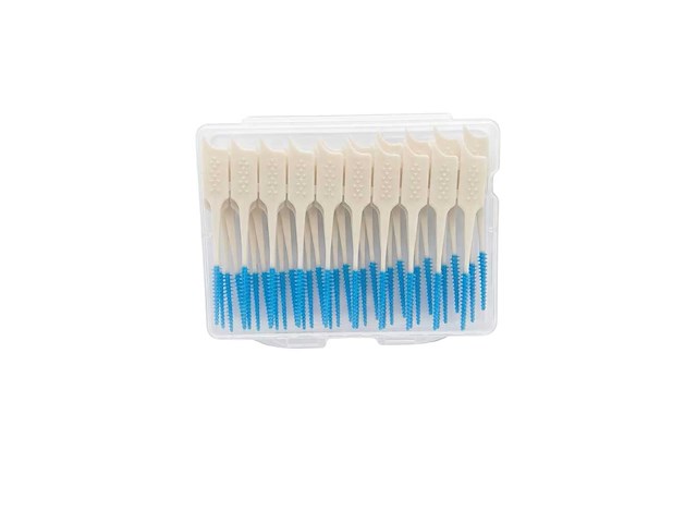 Mint - tandenstokers - medium - 42 pack (264x) - afbeelding 2 van  2