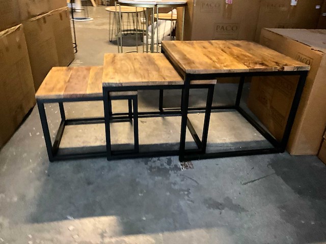 Minus salontafel set van 3 - afbeelding 4 van  8