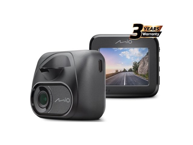 Mio mivue c590 full hd dashcam gps flitspaal en trajectcontrole waarschuwingen - afbeelding 1 van  2