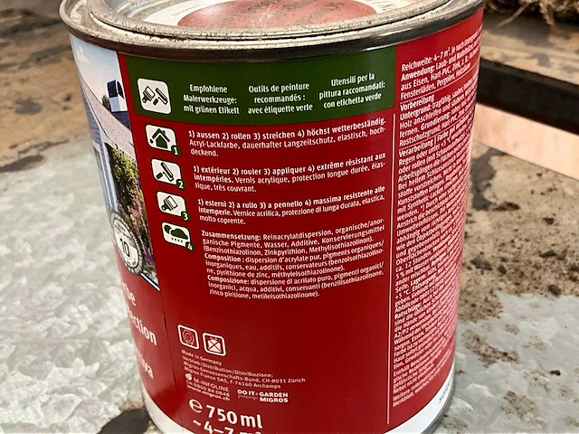 Miocolor houtbescherming 750 ml (178x) - afbeelding 2 van  4