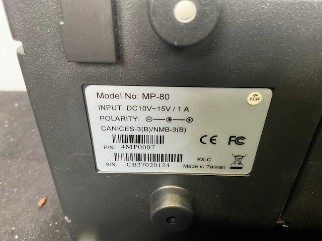 Mipro mp-80 mipro audioapparaat (5x) - afbeelding 3 van  4
