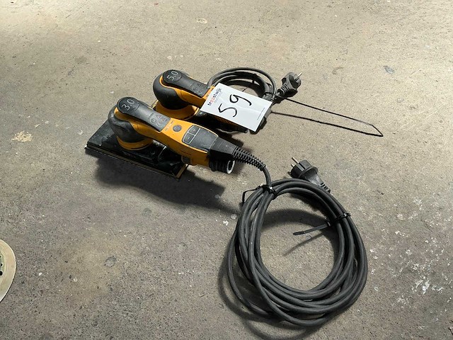 Mirka schuurmachine elektrisch (2x) - afbeelding 1 van  5