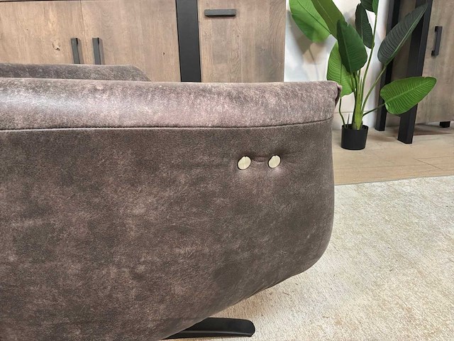 Miron electrische leren relax fauteuil - afbeelding 8 van  12