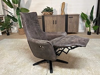 Miron electrische leren relax fauteuil - afbeelding 9 van  12