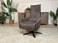 Miron electrische leren relax fauteuil - afbeelding 4 van  12
