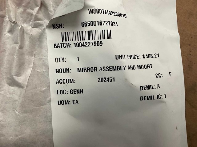 Mirror assembly and mount - afbeelding 4 van  6