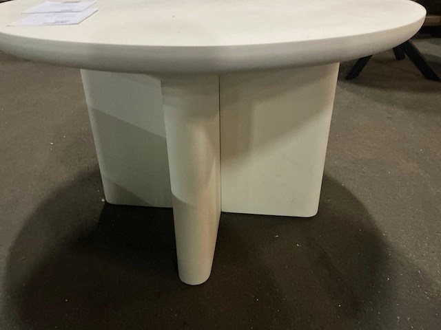 Miso- wit eetkamertafel 120cm rond - afbeelding 3 van  4