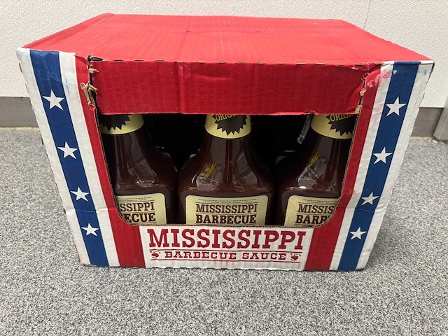 Mississippi - fles barbecue saus (12x) - afbeelding 3 van  3