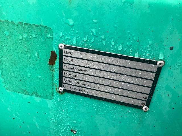 Misubitsi fg35 vorkheftruck - afbeelding 8 van  10