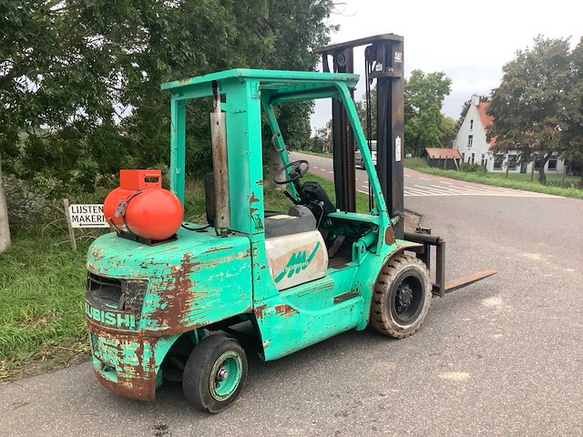 Misubitsi fg35 vorkheftruck - afbeelding 3 van  10