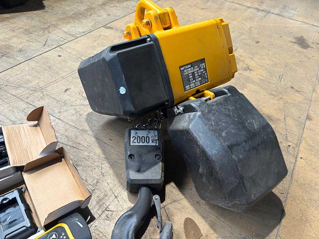 Mitari - mvk3 - electric chain hoist - 2018 - afbeelding 4 van  9