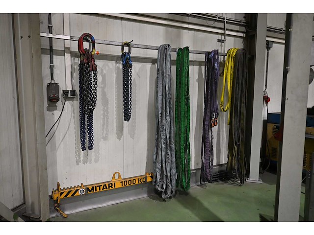 Mitari 1000kg hijs evenaar en complete hijs en klem set - afbeelding 1 van  6