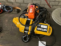 Mitari mdt-500 elektrische kettingtakel - afbeelding 1 van  6