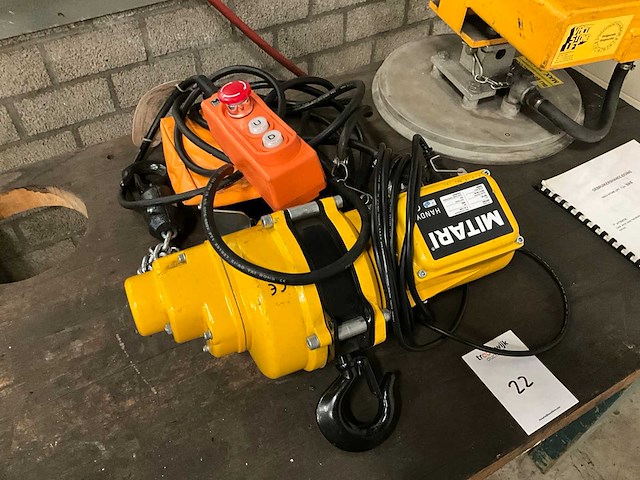 Mitari mdt-500 elektrische kettingtakel - afbeelding 2 van  6